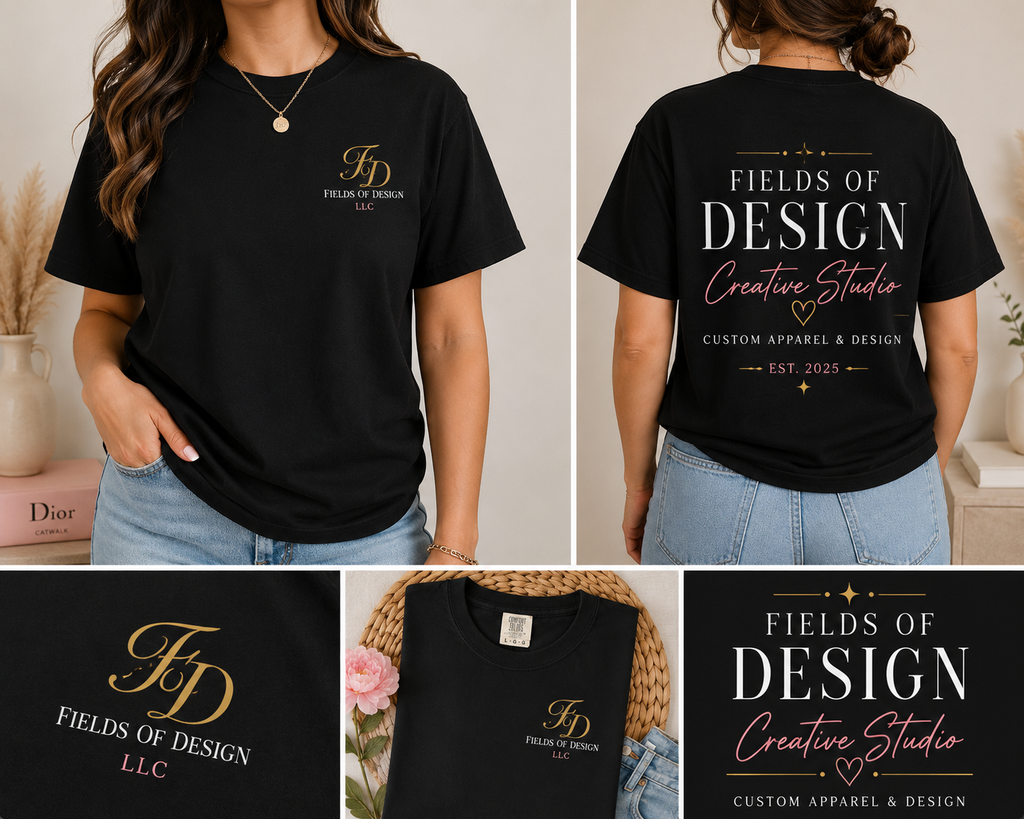 Fields of Design Merch Tee