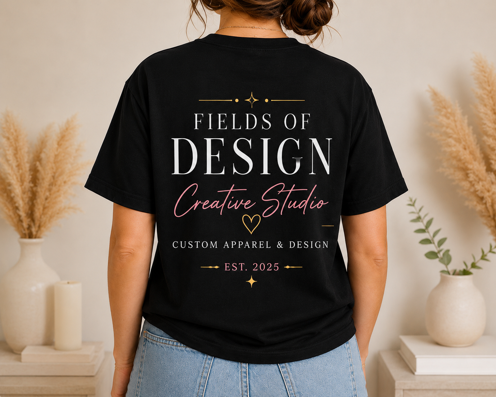 Fields of Design Merch Tee