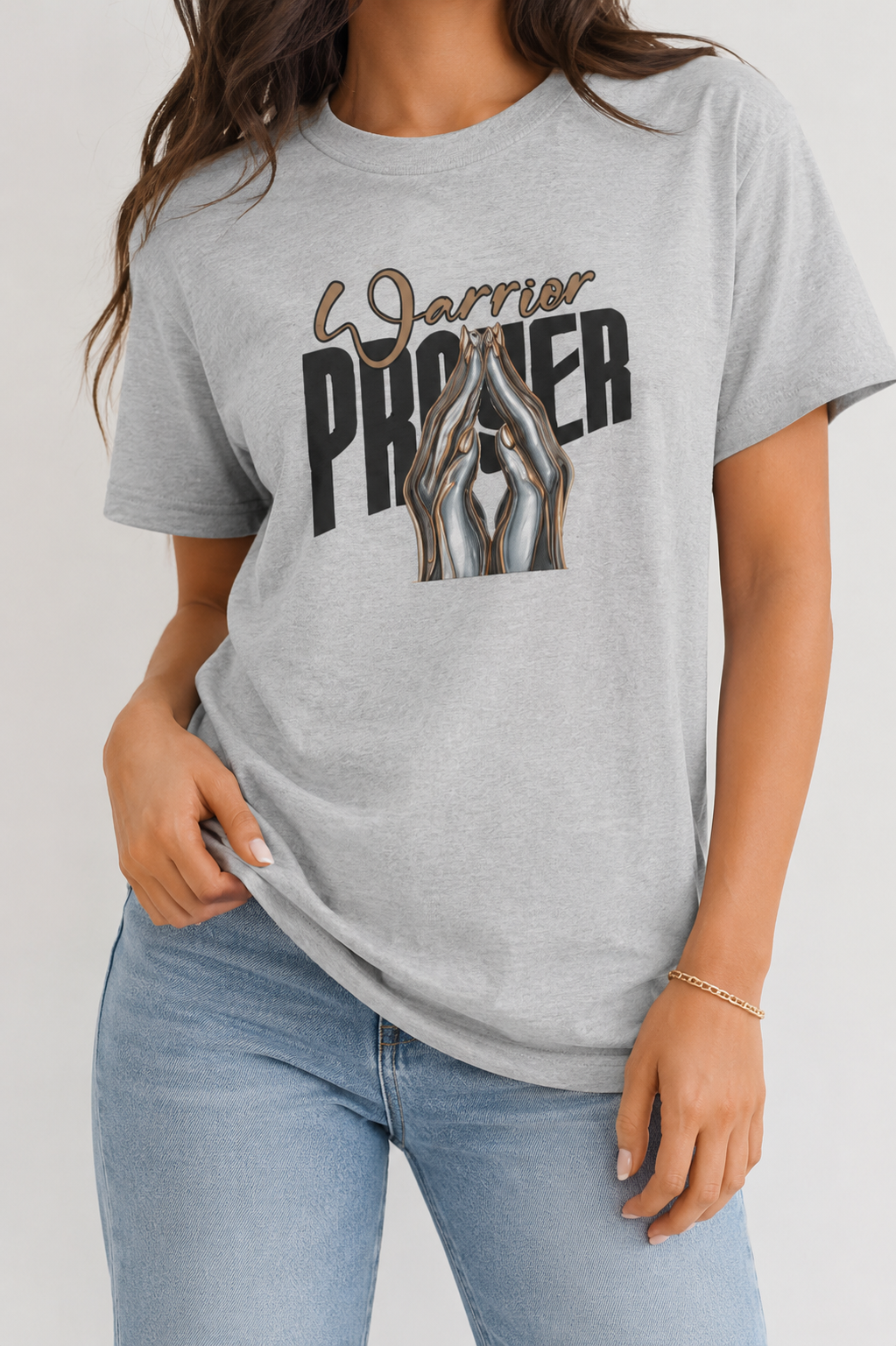 Prayer Warrior Christian Tee